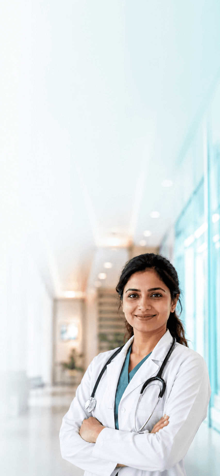 Healthcare professional providing compassionate home care